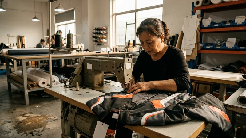 Custom kart suit, two-layer textile