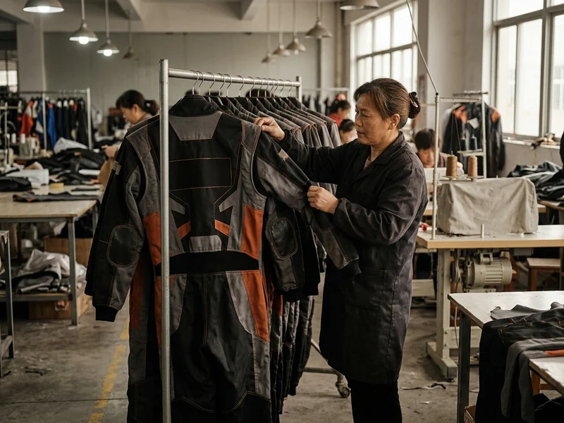 Rack with more medium suits than any other size